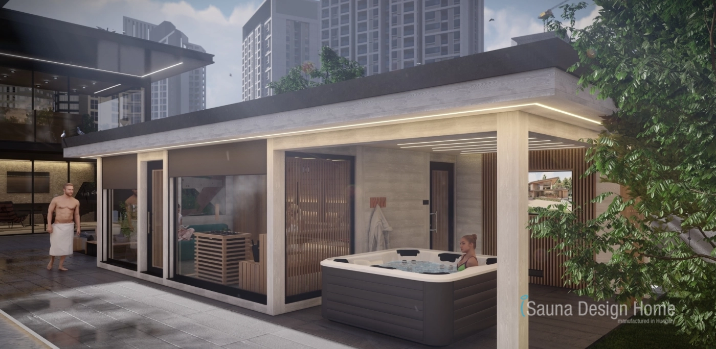 kerti szaunaház