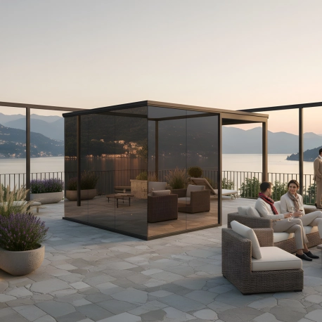 Prémium tükör üveg szaunacsalád