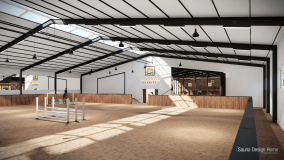 fedett díjugrató pálya