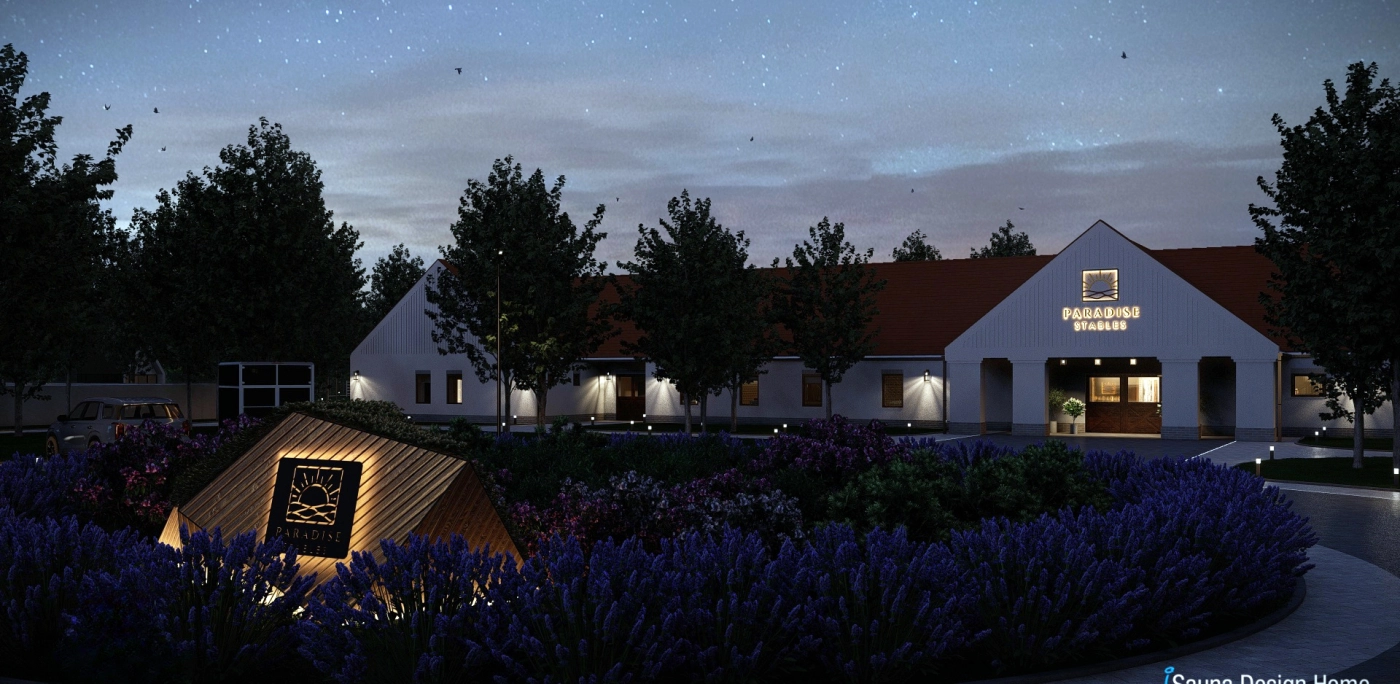 lovarda látványterv