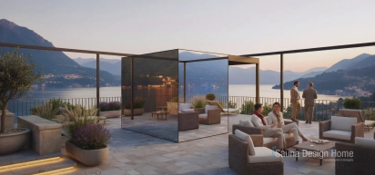 Tükör üveg szauna Tükör üveg szauna