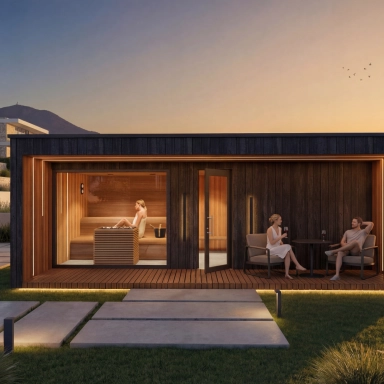 Prémium kültéri szaunaház
