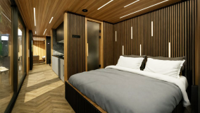 wellness pihenőház hálótér