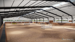 díjugrató pálya tervezés