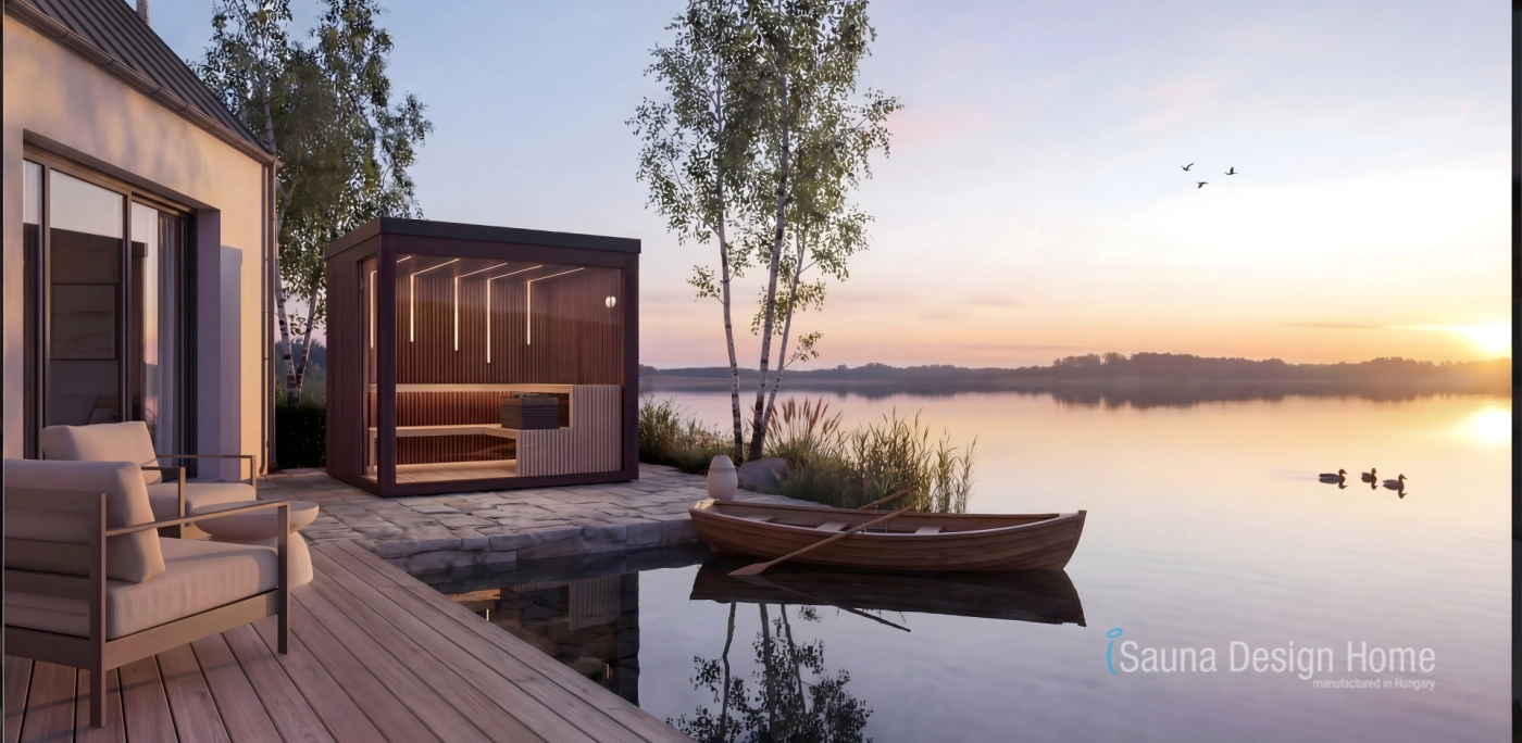 kerti minimalista szauna