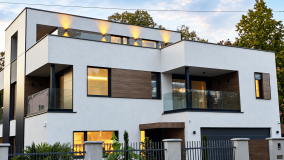 Modern luxusvilla egyedileg kialakított wellnessrészleggel