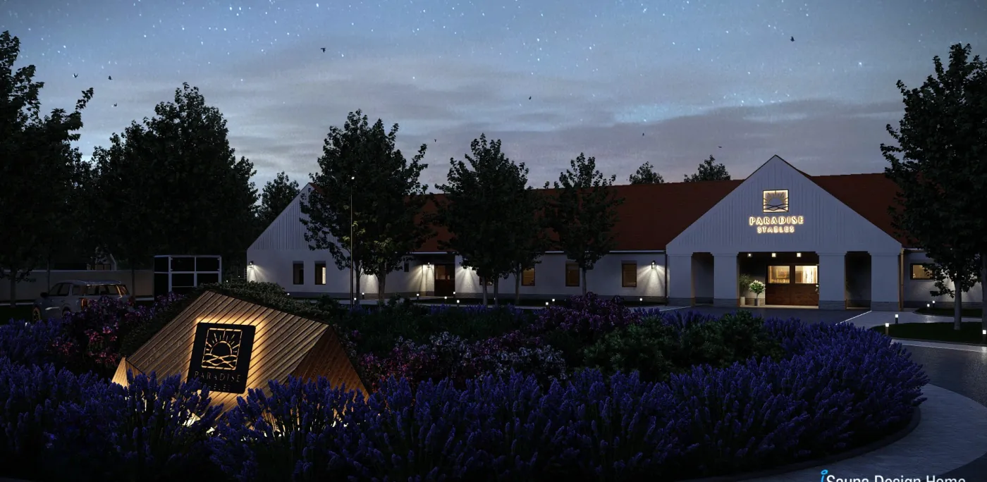 lovarda látványterv