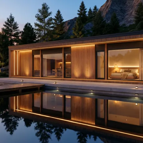 Prémium Wellness Tiny House Szaunával