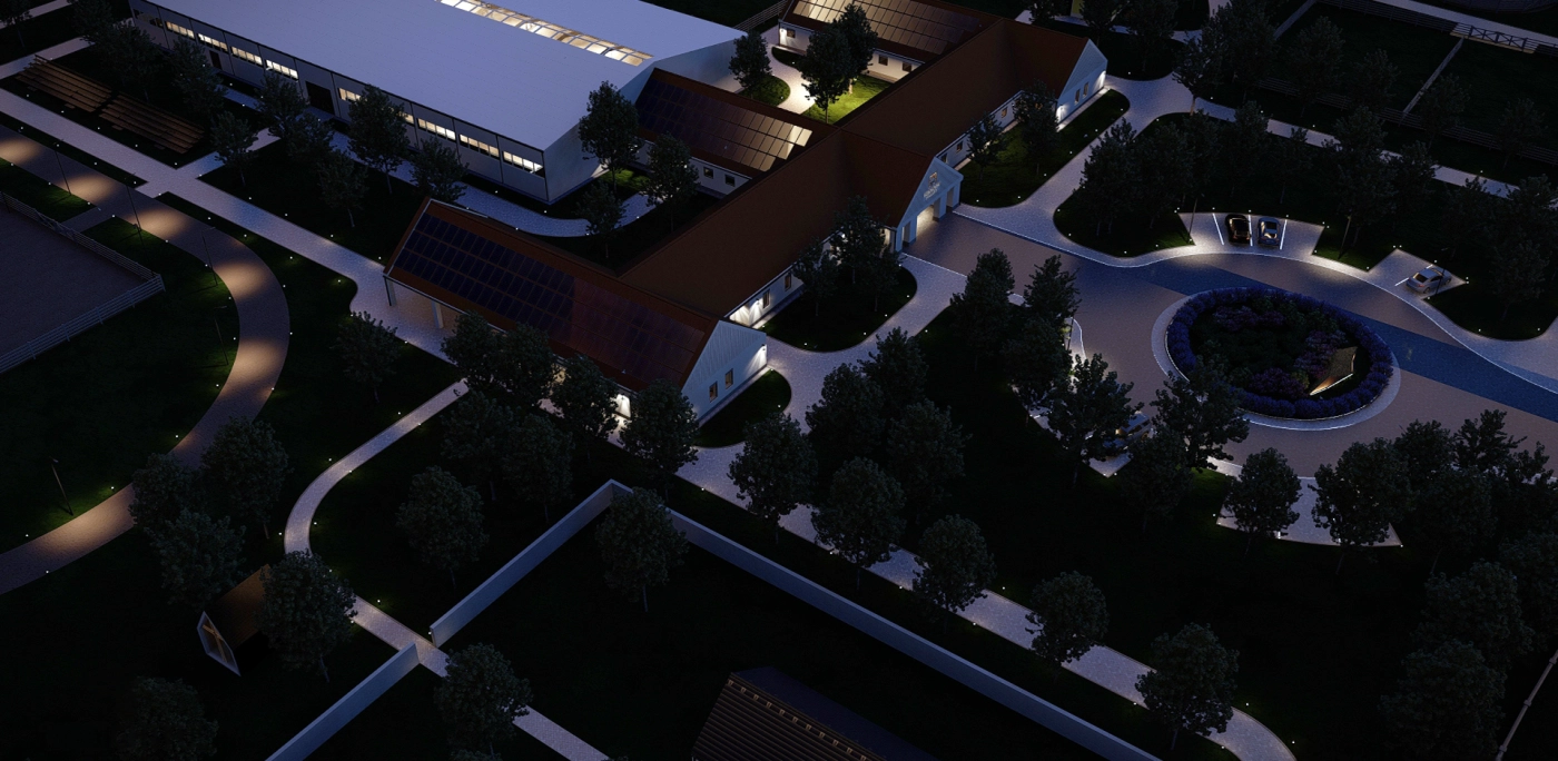 nagy volumenű lovarda projekt