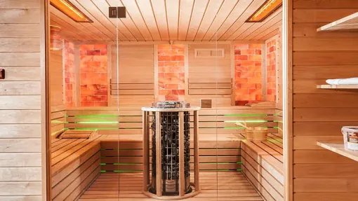 szauna wellness ház