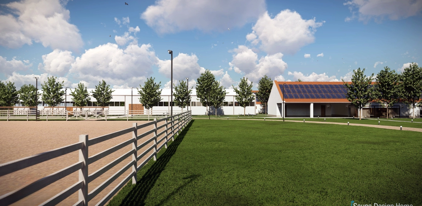 lovarda látványterv