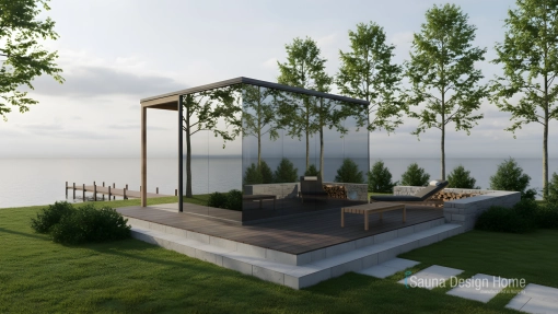 Dizájner Wellness Szaunaház Tervezés Dizájner Wellness Szaunaház Tervezés