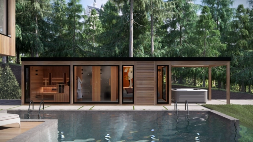 Egyedi szauna wellness