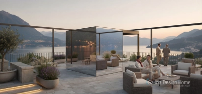 Tükör üveg szauna Tükör üveg szauna