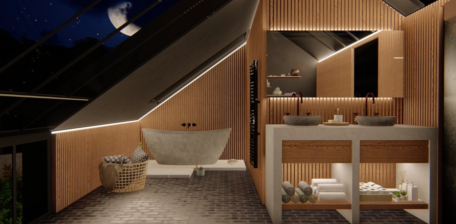 Tömörfa árnyékolók, fa falburkolatok